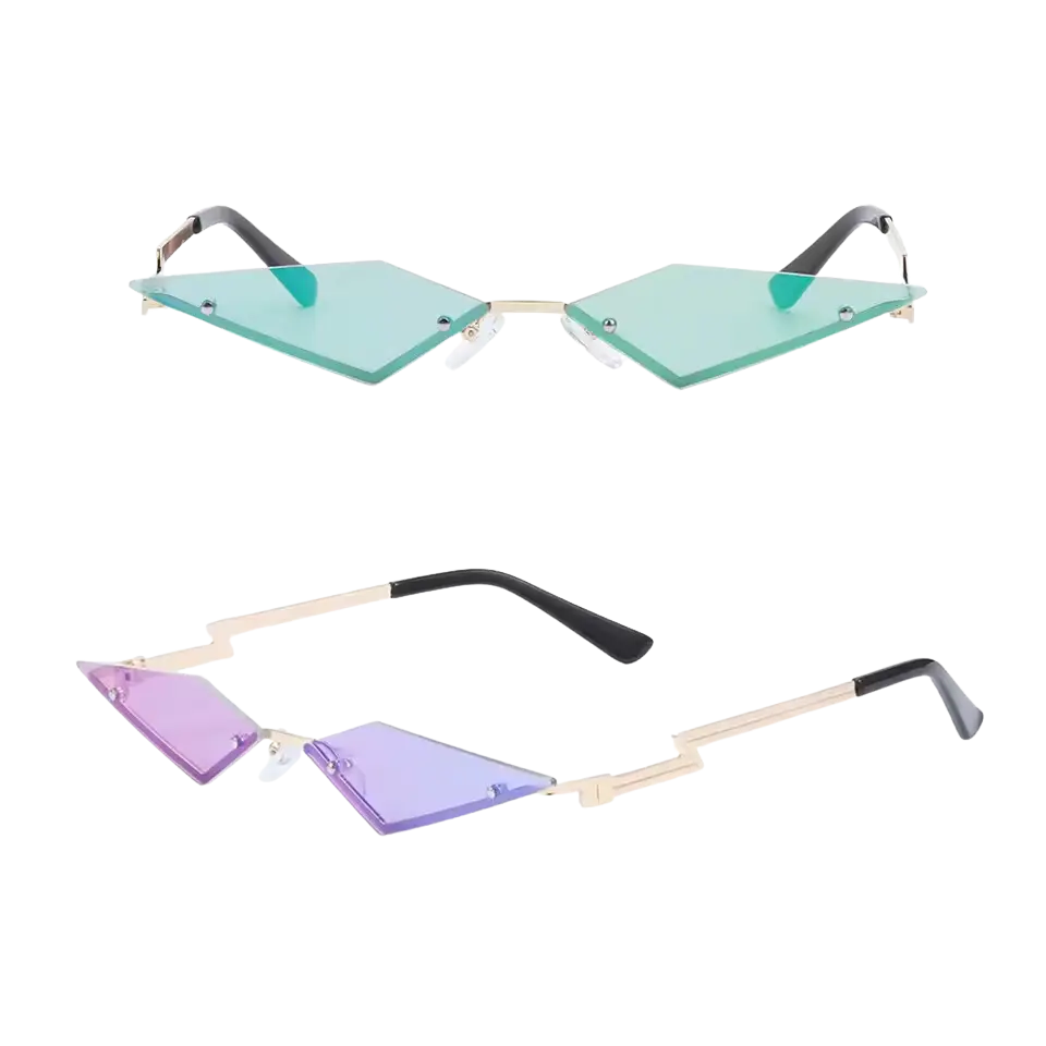 Diamond Magic Rave Glasses