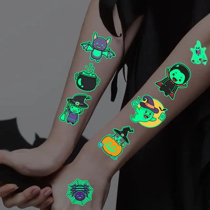 🎃 Halloween Tattoo-Set